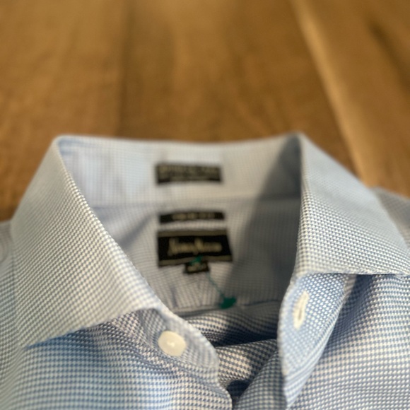 Neiman Marcus Trim Fit Dress Shirt - Picture 4 of 4
